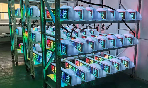 出租車頂燈LED廣告屏，帶無線廣告發(fā)布系統(tǒng)