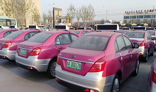 陜西省西安市智能出租車LED全彩頂燈屏安裝項(xiàng)目